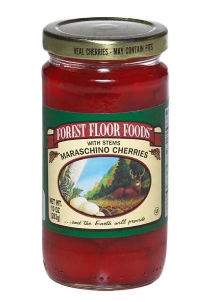 Forest Floor Foods Royal Red Cherries With Stems - 10 OZ 12 Pack