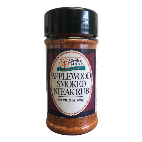 Stello Foods Spices - Apple Wood Smoked Steak Rub 3.0 oz