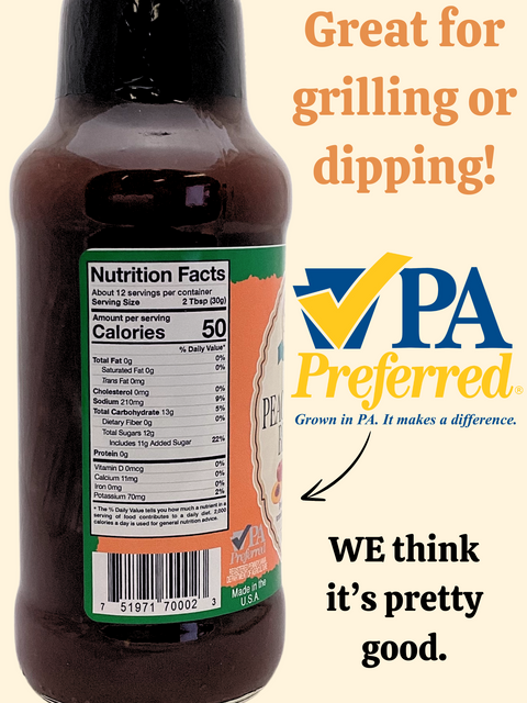 Stello Foods - Rosie's Peach Bourbon BBQ Sauce 13 oz