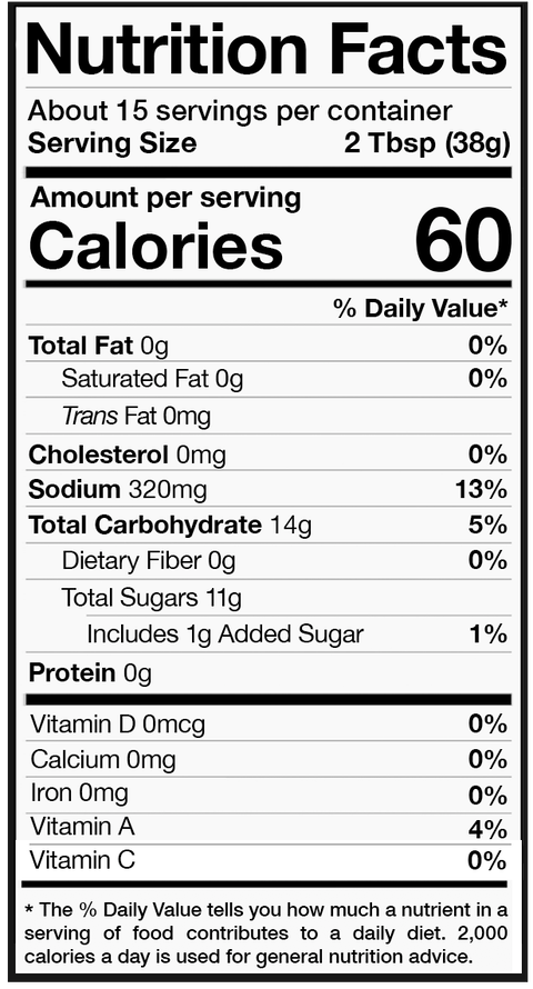 Stello Foods - Rosie's Honey BBQ Sauce 20 oz