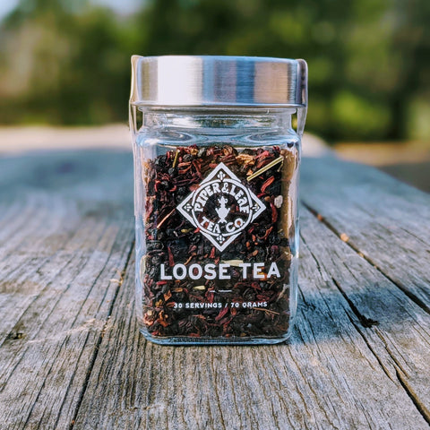 Briar Patch Brew Glass Jar of Loose Leaf Tea - 30 Servings