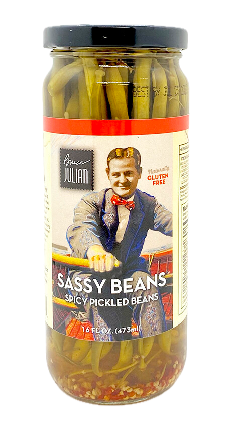 Bruce Julian Heritage Foods Sassy Beans - 16 FL OZ 12 Pack