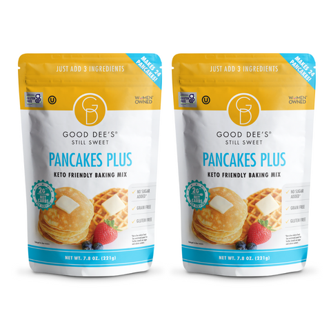 Keto Pancake Mix Plus - Gluten Free and No Added Sugar