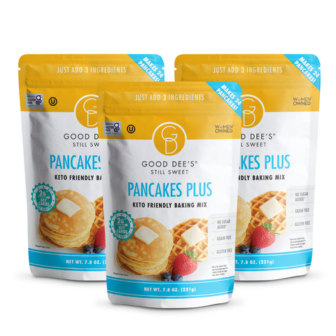 Keto Pancake Mix Plus - Gluten Free and No Added Sugar