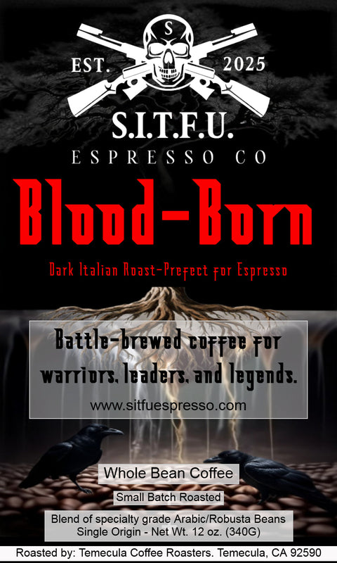 Blood-Born Italian Dark Roast Espresso