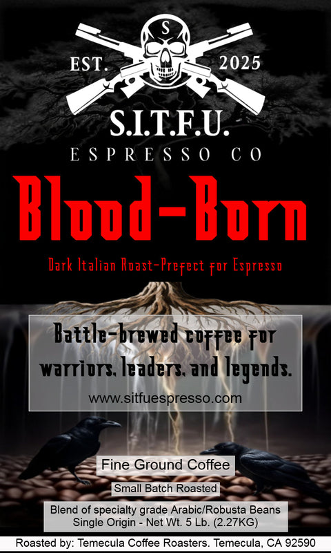 Blood-Born Italian Dark Roast Espresso