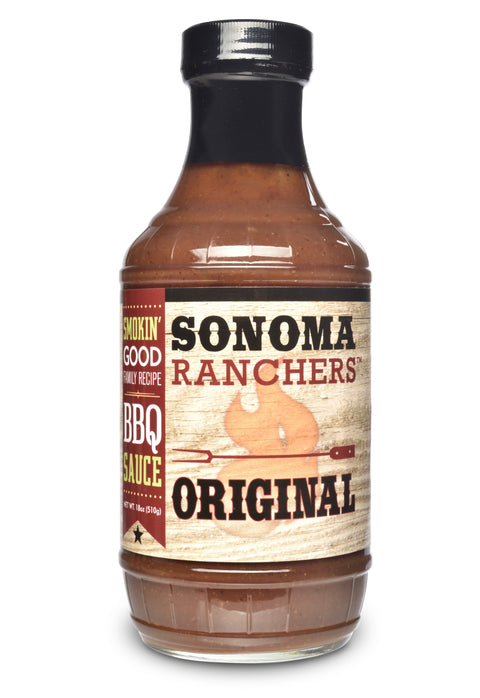 Food Imagineering Usa Sonoma Rancher's Original Bbq Sauce - 18 OZ 12 Pack