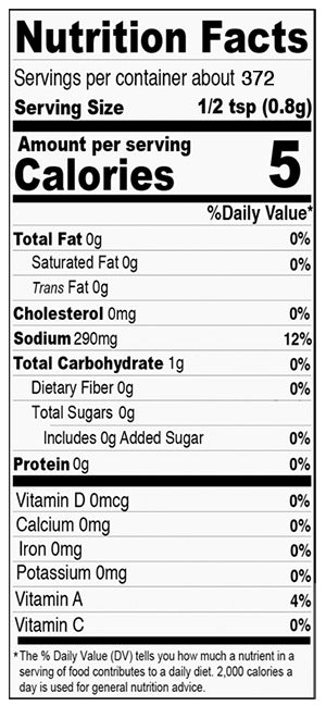 Stello Foods Spices - Cajun Blackened Seasoning 10.5 oz