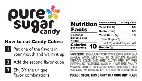 Candy Cubes - Vanilla