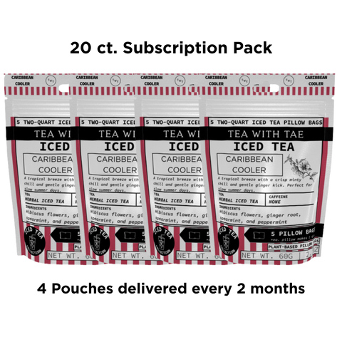 Caribbean Cooler Iced Herbal Tea Pouch