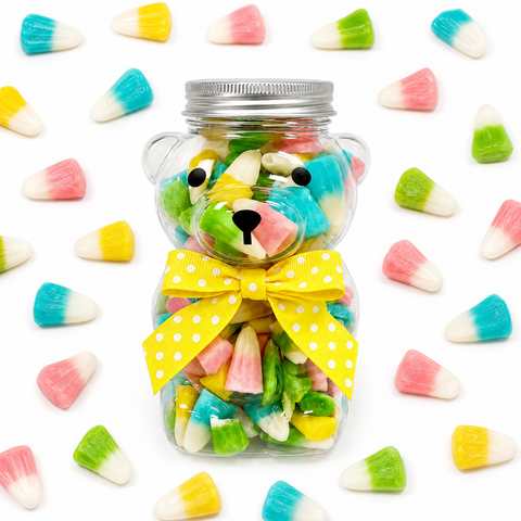 Bear Jar - Spring Candy Corn