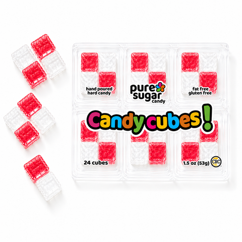 Candy Cubes - Red Velvet Cake with  Cream Cheese Frosting