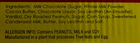 Chocolate Caramel Peanut Clusters - Bag - 3oz
