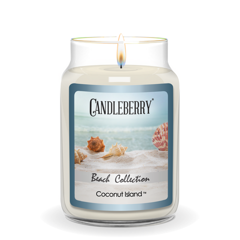 Beach Collection - Coconut Island™, Large Jar Candle (Collective)