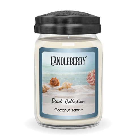 Beach Collection - Coconut Island™, Large Jar Candle (Collective)