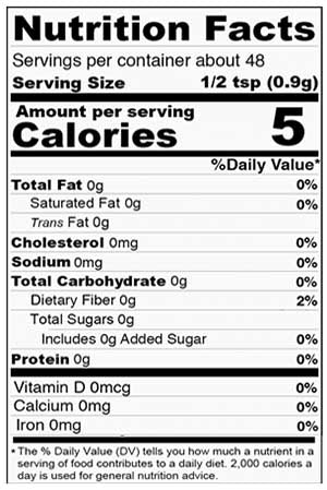 Stello Foods Spices - Coriander - Fine Ground 1.5 oz