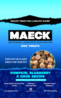 MAECK Pumpkin, Blueberry & Grub Recipe Dog Food - 6 OZ 12 Pack