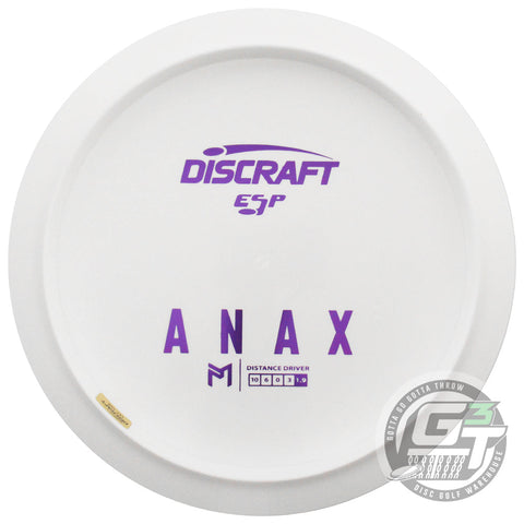 Discraft Dye Pack Bottom Stamp Paul McBeth ESP Anax Distance Driver Golf Disc