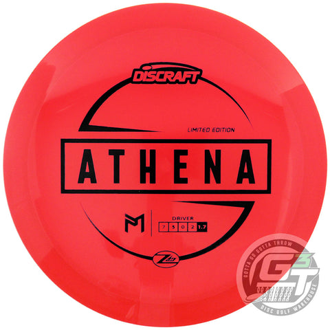 Discraft Limited Edition 2024 Elite Team Paul McBeth Z Lite Athena Fairway Driver Golf Disc