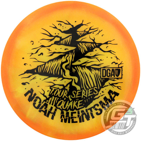 DGA Limited Edition 2023 Tour Series Noah Meintsma Swirl Quake Midrange Golf Disc