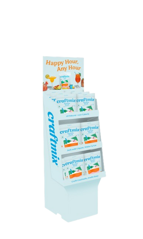 Craftmix Variety 6 Pack Shipper Display - 2.96 OZ 36 Pack