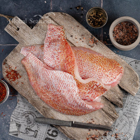 Caribbean Red Snapper Fillets | 10 lb Case