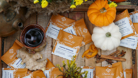 Pumpkin Moonshine Case of Individually Wrapped Tea Bags- 50ct