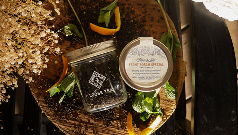 Front Porch Special Glass Jar of Loose Leaf Tea - 30 Servings