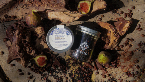 Chocola-Tea Glass Jar of Loose Leaf Tea - 30 Servings