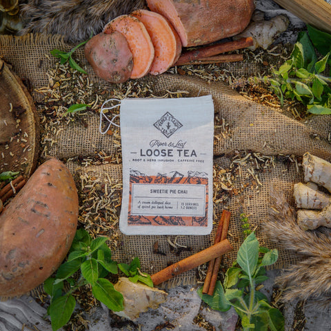 Sweetie Pie Chai Muslin Bag of Loose Leaf Tea - 15 Servings