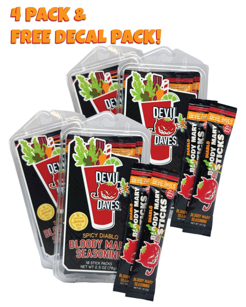 Diablo Bloody Mary Sticks | 10 Packs