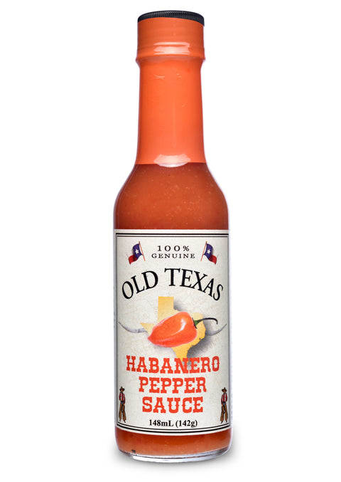 Food Imagineering Usa Old Texas Habanero Pepper Sauce - 5 OZ 12 Pack