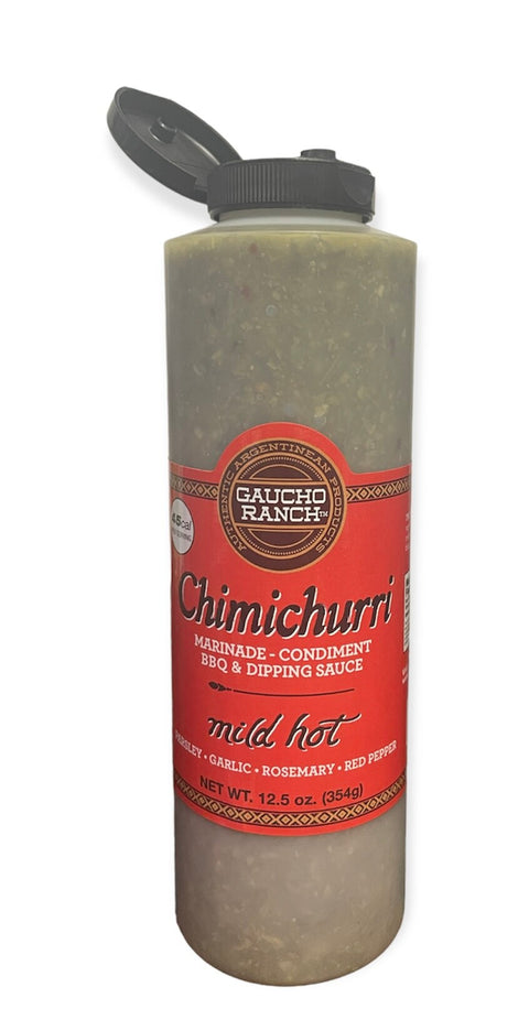 Guacho Ranch Chimichurri Mild Squeeze Bottle - 17 OZ 12 Pack