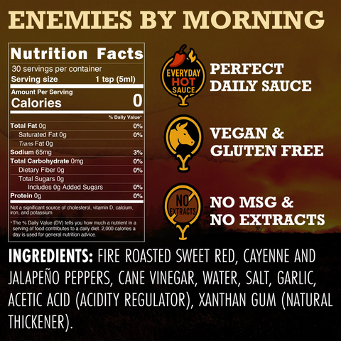 Enemies by Morning (Roasted Jalapeño)