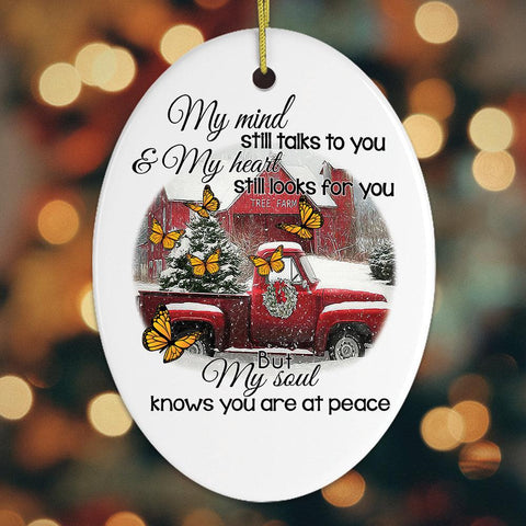 Farm Themed Memorial Ornament