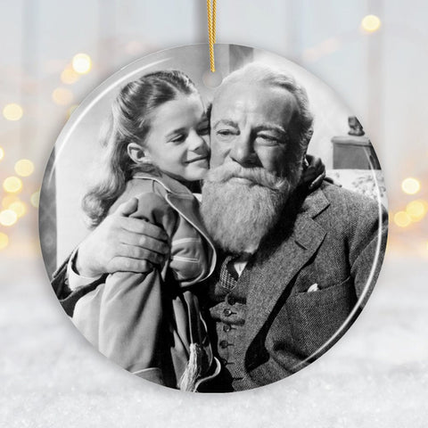 Vintage Miracle on 34th Street Christmas Ornament, Classic Holiday Movie Gift