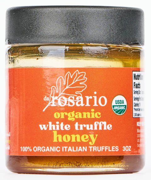 Truffle KING Organic White Truffle Honey - 3 OZ 6 Pack