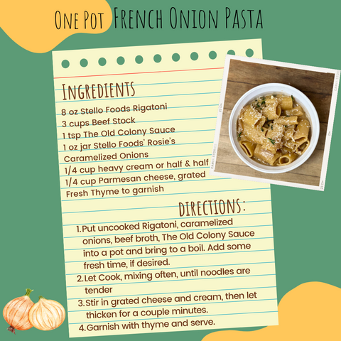 Stello Foods - Rosie's Caramelized Onions 8 oz