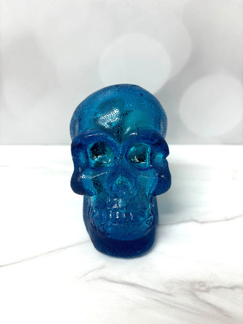 Hollow Hard Candy Skull filled with Gummies
