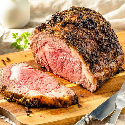 Boneless Garlic Herb  Prime Rib Roast