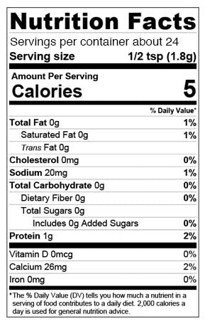 Stello Foods Spices - Garlic Bread Seasoning 1.5 oz