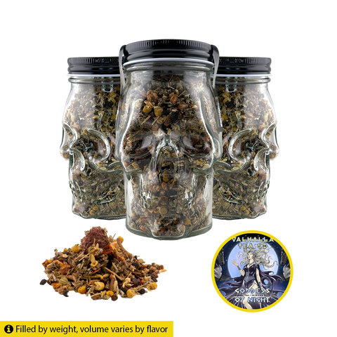 Goddess of Night | Valerian Root, Chamomile, Lavender | Herbal Tea | Non-Caffeinated