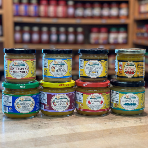 Stello Foods - Rosie's Sweet Banana Pepper Mustard 13 oz