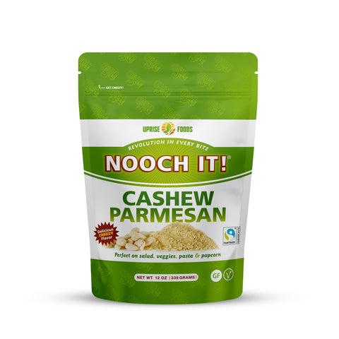 Uprise Foods NOOCH IT! Fair Trade Cashew Parmesan - 12 OZ 10 Pack