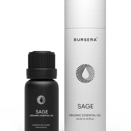 Bursera Organic Sage Essential Oil - 0.34 FL OZ 20 Pack