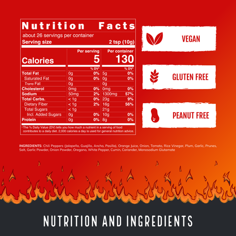 Totec's Tears - Dried Chili & Plum Pepper Sauce (9oz)