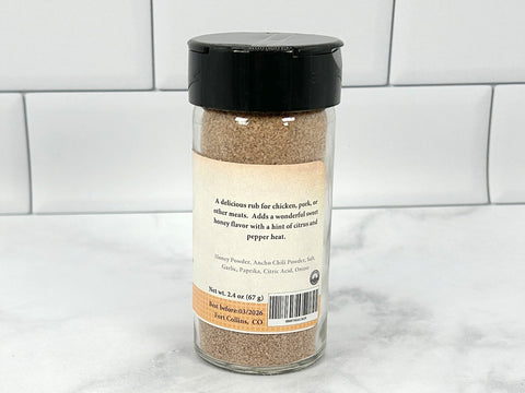 Ancho Honey Rub