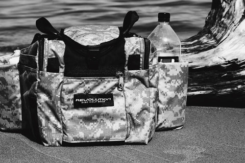 Revolution Mini Deluxe V3 Disc Golf Bag - Onyx