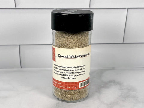 White Peppercorn, Ground
