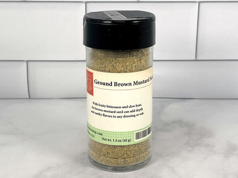 Brown Mustard Seed, Ground